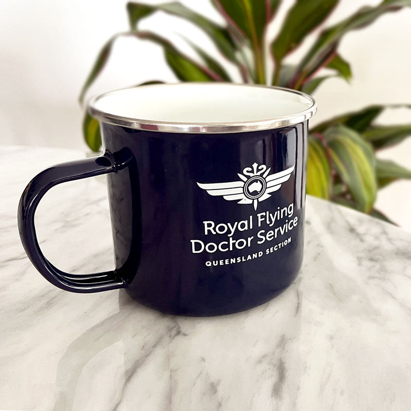RFDS Large Enamel Cups (2 Pack) RFDS Large Enamel Cups (2 Pack)