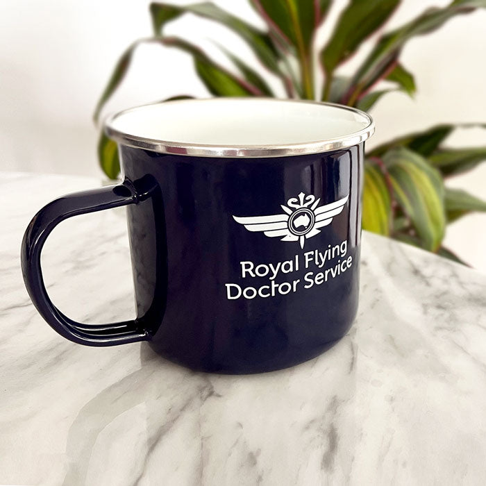 Large enamel cups